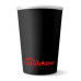 BICCHIERI CARTA 7 OZ CF.25PZ NERO (40pz)